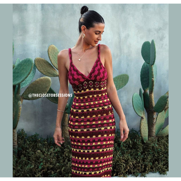 ZARA BLOGGER FAVE!!! V-Neck Knit Dress NWT - Picture 3 of 16